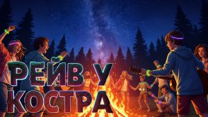 Рейв У Костра 🔥🏕️ | Летний Дэнс-Хит от ROVER x LeinAI | Игры, Дружба & AI Музыка 2025