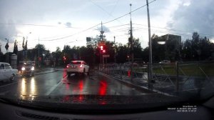 Дороги Перми после урагана затопило Бульвар Гагарина и Куйбышева Пермь 2021 ROADCONTROL159