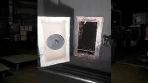 Новый инсинератор Гейзер-ИУ с камерой дожига, горелка дизель - газ