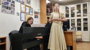 Алиева Дарья - галицийская народная песня "Скрипка на селе играет" А.Ефременкова, обраб.Л.Ревуцкого