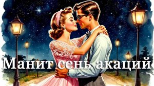 " Манит сень акаций прогуляться..." Муз. А. Долуханяна, слова Г. Регистана.