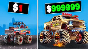 ПРОКАЧАЛ МОНСТР ТРАК ЗА $1 ДО $1,000,000 В GTA 5