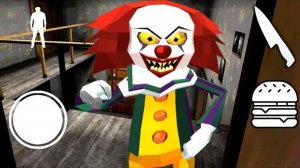 СТРАШНЫЙ КЛОУН СОСЕД ГРЕННИ - Clown Neighbor Granny Escape