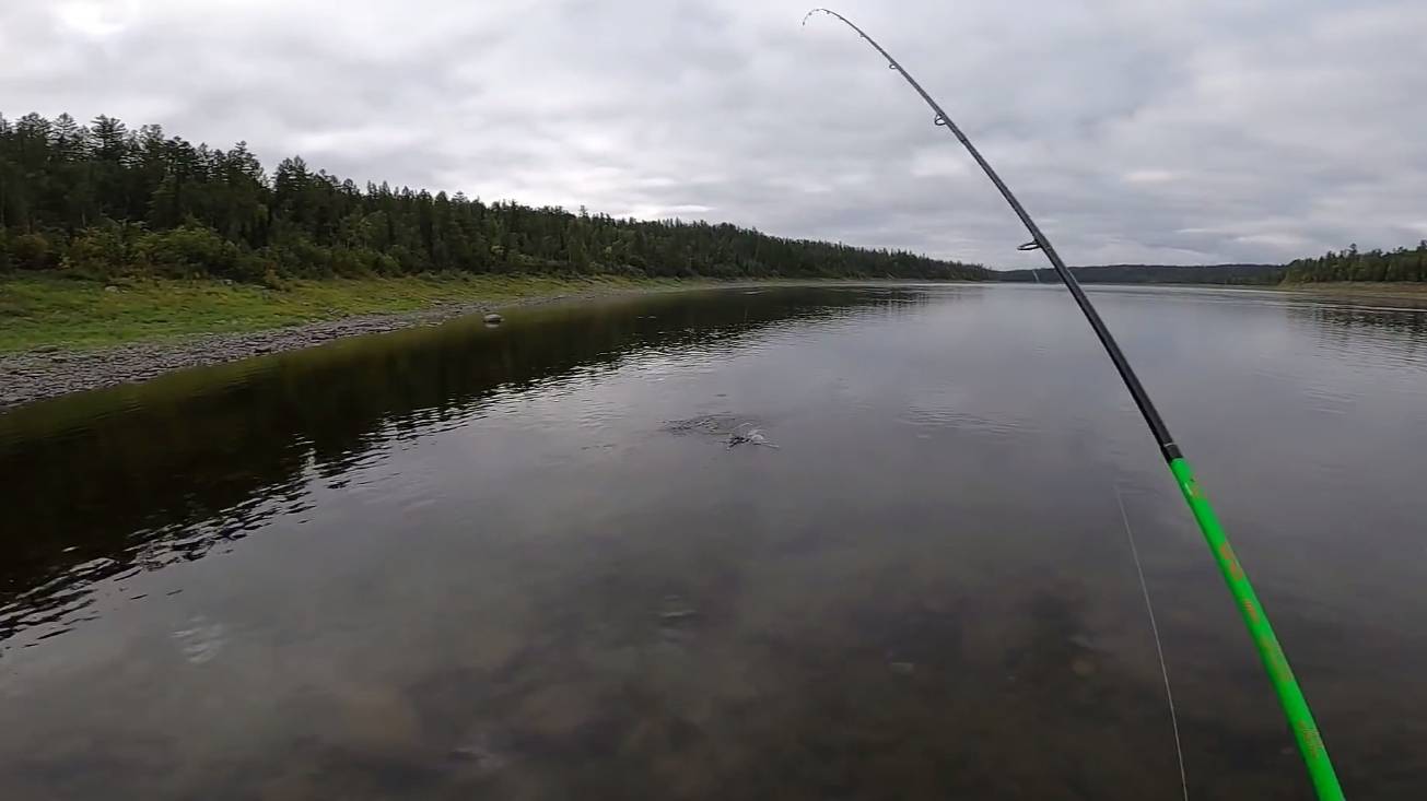 Рыбалка в горах с ночёвкой. День 2-й, часть 1-я.