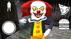 МОНСТР КЛОУН СОСЕД ГРЕННИ - Clown Neighbor Granny Escape