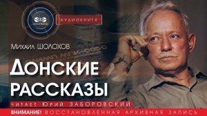 Донские рассказы - Михаил ШОЛОХОВ (читает Юрий ЗАБОРОВСКИЙ) | аудиокниги слушать бесплатно онлайн