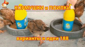 Кормушки и поилки для кур своими руками (188) 🪚✂️ Пошаговая инструкция как сделать 🐔 🐓❣️