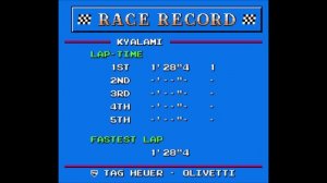 Formula 1 Sensation (Last Life # 170 (007-3))