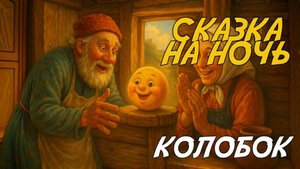 КОЛОБОК СКАЗКА НА НОЧЬ ДЛЯ ДЕТЕЙ|АУДИОСКАЗКА ДЛЯ СНА