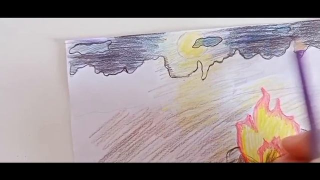 Страшная история 🫣(Раскраска+история)история из жизни😺👺👻👽