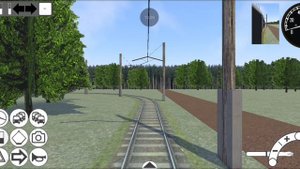 Micro-Tram Simulator. Стандартная карта. Поездка по маршруту №2