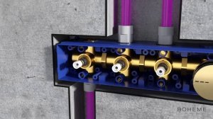 Душевой комплект Boheme Fusion 131 установка