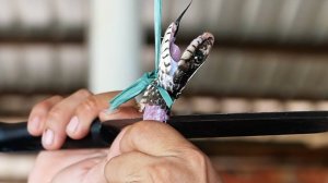 Жареный рис по-вьетнамски. Вьетнамская уличная еда.