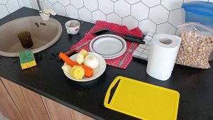 Приготовление супчика!
