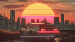 The Last Light of 1988, ｜ Monolith Comic ｜ Retro Synthwave Journey