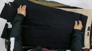 39016 Брюки штаны женские бренд, 7пак, 529, секонд (cream) оптом