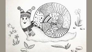 Рисуем_Весёлую_улитку