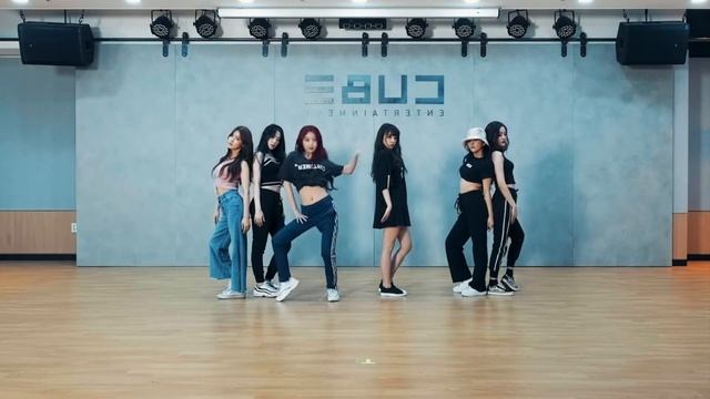 HANN (i-dle) dance practice mirrored смотреть онлайн