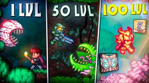 TERRARIA, НО Я ПРОШЕЛ ЕЕ КАК RPG ! ТЕРРАРИЯ ГАЙД!