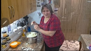 Бабушкина картошка и голубцы.
