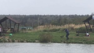 ещё одна форель в подсаке