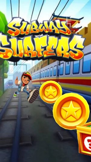 Манки (Подруга) играет в Subway surfers!!