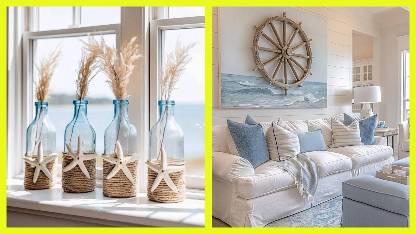 50 оттенков голубого: преображаем дом с помощью голубого и морского стиля 🌊