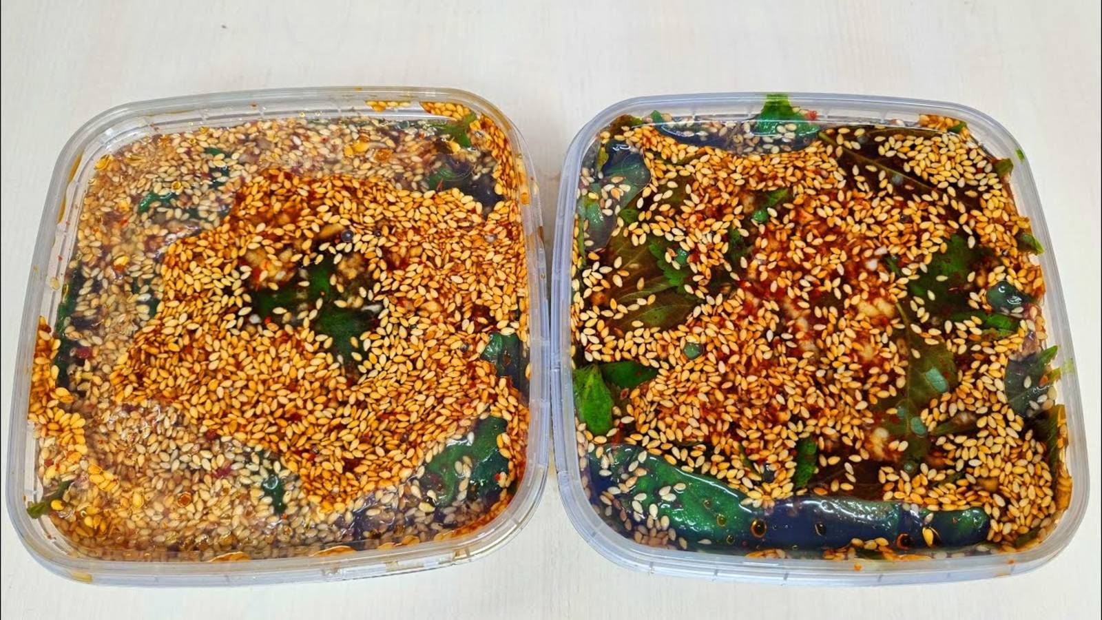САЛАТ ПАНЧАН ИЗ ЛИСТЬЕВ КУНЖУТА СЕКРЕТНЫЙ РЕЦЕПТ КОРЕЙСКОЙ КУХНИ!
