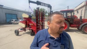 Крановая установка на трактор МТЗ-82