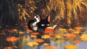 lofi-hofi. BlackCat - Sleepy Fall Days, Study by Finik☔️ Relaxing beats for sleep, study,chill.