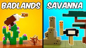 Я построил КАЖДЫЙ биом Minecraft для голосования с помощью LEGO!