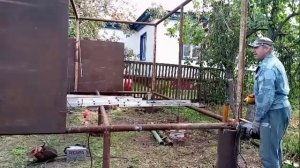 Делаю гараж.Часть2.