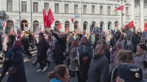 продолжение2 - "Бессмертный полк" в Ленинграде 9 мая 2025 года