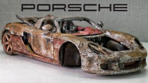 Porsche Carrera GT РЕСТАВРАЦИЯ МОДЕЛЬКИ АВТО