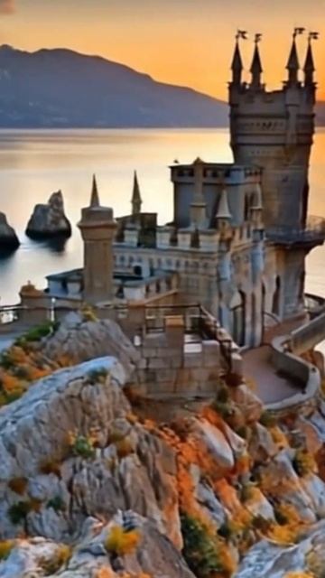 ЗАМОК У МОРЯ / КРЫМ #жизньнаморекрым #море #travel #крым смотреть онлайн