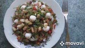 САЛАТ ИЗ ТРЁХ ИНГРЕДИЕНТОВ. ЭТО ВКУСНО !