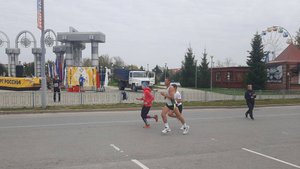 Ишим. Кросс нации 25. Финиш на дистанции 10 км.