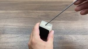 Просто положите нож на магнит! НОЖ как бритва острый за 1 минуту