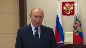 Обращение Владимира Путина к участникам Интервидения.