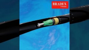 Работа телескопической системы палок для скандинавской ходьбы BRADEX