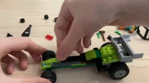 Сборка LEGO трактора пошла не по плану!
