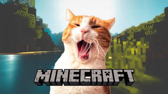 МОЙ КОТ ИГРОМАН! КОТИК МИЛО ИГРАЕТ В МАЙКРАФТ В РЕАЛЬНОЙ ЖИЗНИ! Я ДАЖЕ СРАЗУ НЕ ПОНЯЛ ЧТО ЭТО ВИДЕО