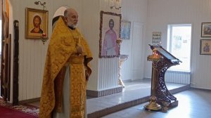 Проповедь отца Валентина 20.09.25 в Алакуртти