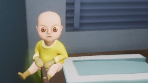 малого запихнули в печь а-ха-ха угар и безумие в игре младенец в жёлтом