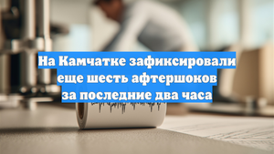 На Камчатке зафиксировали еще шесть афтершоков за последние два часа