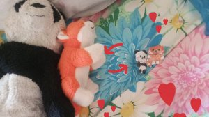 Бумажное перевоплощение Пандочки и Персюли.