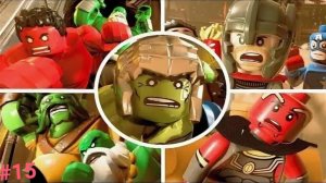 LEGO Marvel Super Heroes 2 Прохождение - Часть 15 -  Откровение Красного Короля (без комментариев)