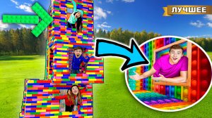 Построили СЕКРЕТНЫЕ КОМНАТЫ Лего !