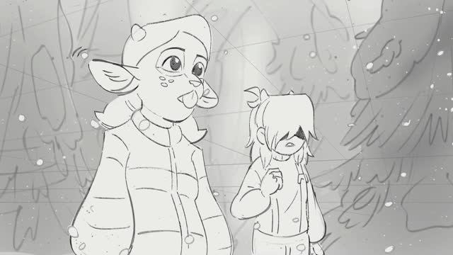 О Ноэлль - Анимация по DELTARUNE (ориг. автор - Cameron Collar)