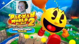 PAC-MAN WORLD 2 Возвращается! Кооперативный платформер для двоих | Геймплей трейлер Re-PAC (2025)